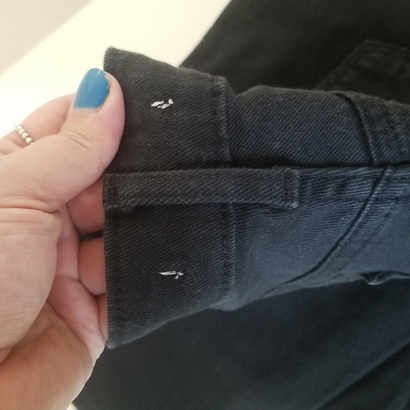 NWOT Levi's 711 Black Skinny Jeans Mid Rise 34 × 32 - Picture 6 of 14